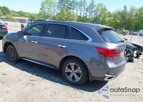 2017 Acura Mdx из США, поврежденный, VIN 5J8YD4H31HL006852